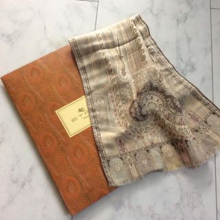 エトロ(ETRO)の新品✨ETRO エトロ ✨スカーフ  ストール(バンダナ/スカーフ)