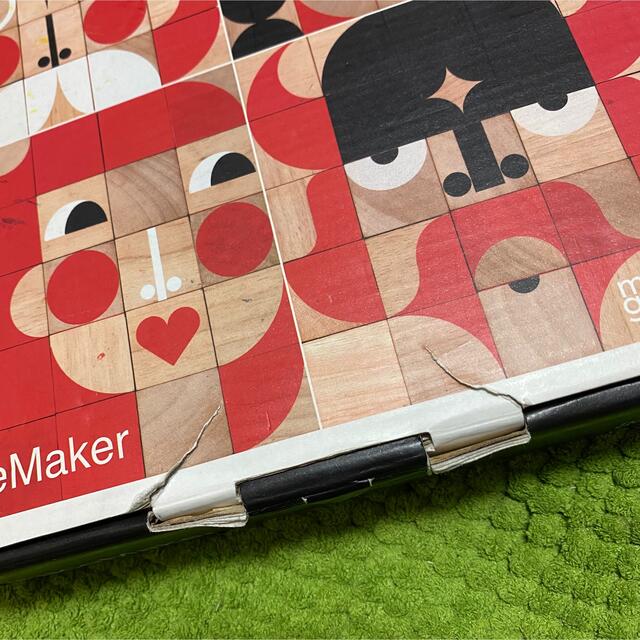 miller goodman 木製ブロック ミラーグッドマン FaceMaker キッズ/ベビー/マタニティのおもちゃ(知育玩具)の商品写真