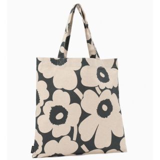 マリメッコ(marimekko)のmarimekko マリメッコ　Pieni Unikko 完売リネントートバッグ(トートバッグ)