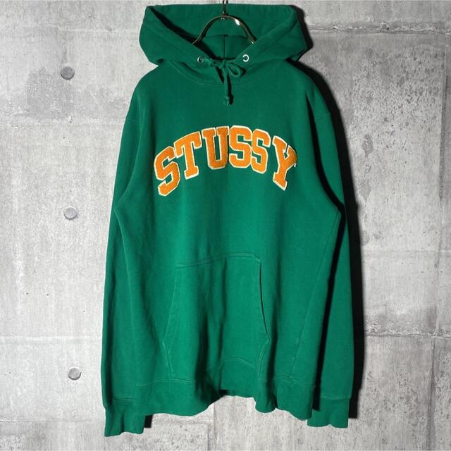 爆買い安い】 STUSSY - ステューシー スウェットパーカー パイル ...