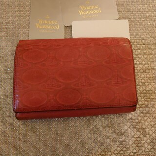 ヴィヴィアンウエストウッド(Vivienne Westwood)のヴィヴィアンウエストウッド　折りたたみ財布　ピンク(財布)