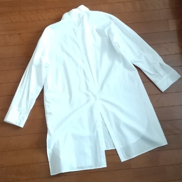 新品　スピック\u0026スパン　ロングシャツ　ブラウス　ホワイト　白