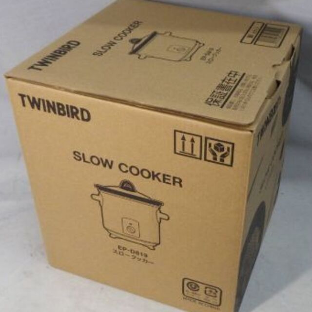 TWINBIRD(ツインバード)の■TWINBIRD■長時間煮込みに最適なスロークッカー■EP-D819-W■新品 スマホ/家電/カメラの調理家電(その他)の商品写真