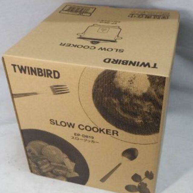 TWINBIRD(ツインバード)の■TWINBIRD■長時間煮込みに最適なスロークッカー■EP-D819-W■新品 スマホ/家電/カメラの調理家電(その他)の商品写真