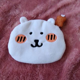 自分ツッコミくま　ぬいぐるみフェイスポーチ(キャラクターグッズ)