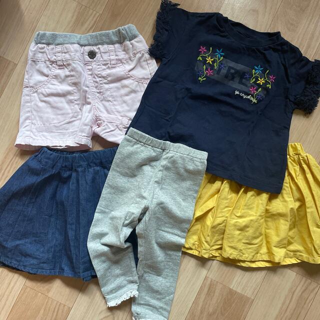 BREEZE(ブリーズ)のBREEZE 5点セット 90cm 95cm キッズ/ベビー/マタニティのキッズ服女の子用(90cm~)(スカート)の商品写真