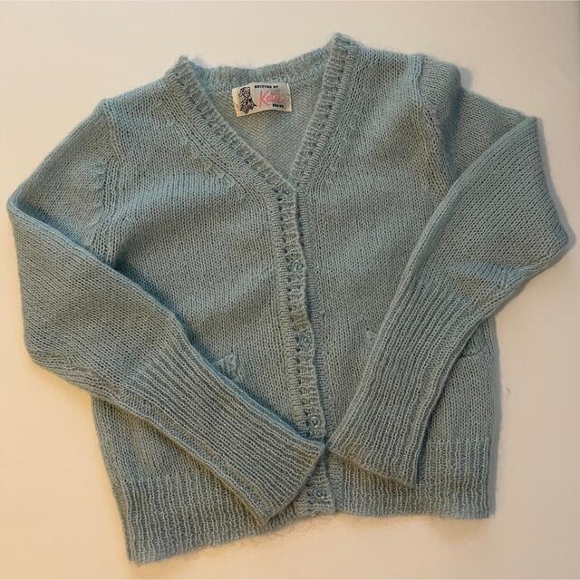 有名ブランド Katie - cardigan KNIT FLUFFY Katie ニット+セーター