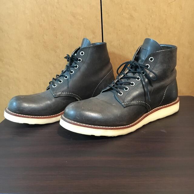 REDWING(レッドウィング)のレッドウィング 8190 チャコール　ラフ&タフ　7 1/2 25.5cm メンズの靴/シューズ(ブーツ)の商品写真