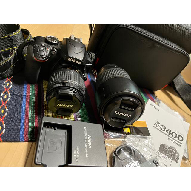 Nikon D3400ダブルレンズセット【値下げ】