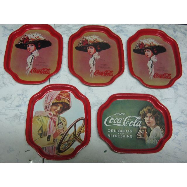 コカ・コーラ - USA・トレイ・コカコーラ真正品・1980年代 コカ・コーラ - USA・トレイ・コカコーラ真正品・1980年代