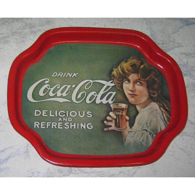 コカ・コーラ - USA・トレイ・コカコーラ真正品・1980年代 コカ・コーラ - USA・トレイ・コカコーラ真正品・1980年代