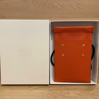 マルタンマルジェラ(Maison Martin Margiela)のマルジェラ スマホポーチ スマホケース ネックホルダー 極美品(ショルダーバッグ)