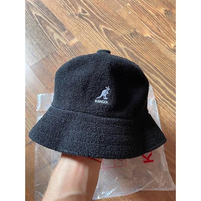 KANGOL(カンゴール)のカンゴール バケットハット ブラック 黒 メンズ レディース 帽子 レディースの帽子(ハット)の商品写真