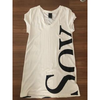 ソブ(Sov.)のダブスタ　Tシャツ　チュニック(Tシャツ(半袖/袖なし))