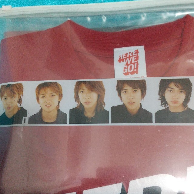 嵐　HERE WE GO Tｼｬﾂ 2002　ライブ　グッズ