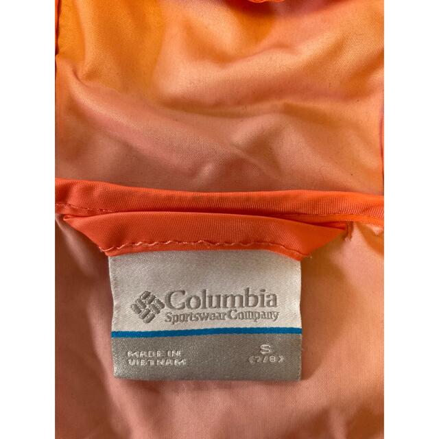 Columbia(コロンビア)のウインドブレーカー　Columbia S(7/8) キッズ/ベビー/マタニティのキッズ服女の子用(90cm~)(ジャケット/上着)の商品写真