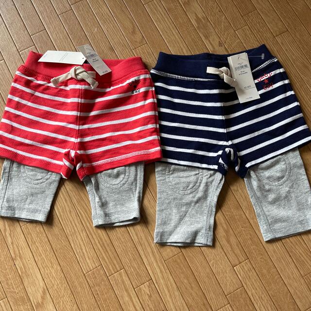 babyGAP - 新品 ギャップ ハーフパンツ 2枚セット 60 70の通販 by