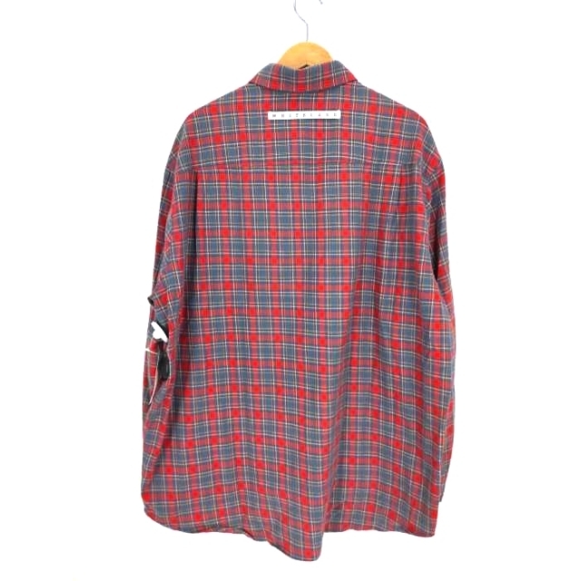 超激得国産 WHITELAND(ホワイトランド) 18SS チェックシャツ メンズ