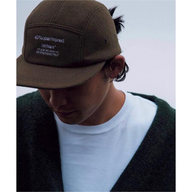 W)taps(ダブルタップス)のWTAPS PALMER SWEATER OLIVE DRAB XLサイズ メンズのトップス(カーディガン)の商品写真