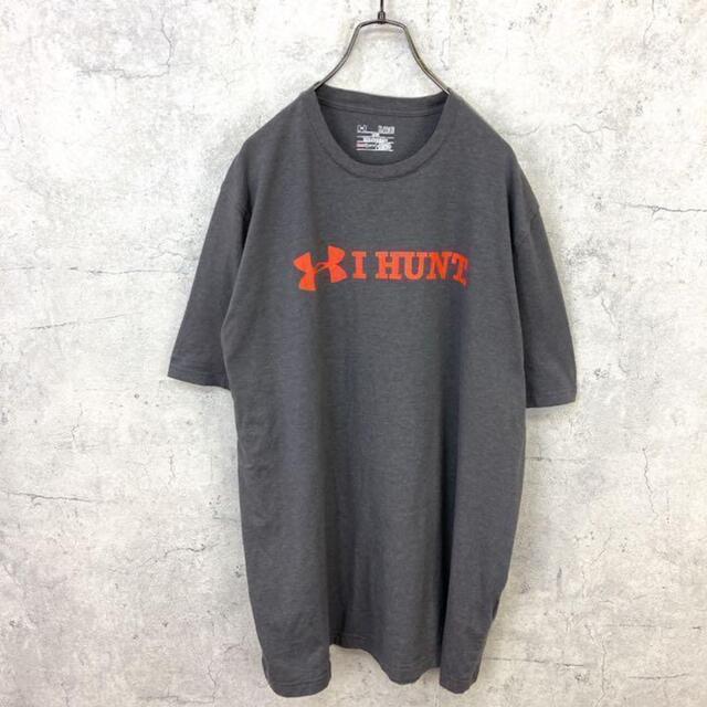 UNDER ARMOUR(アンダーアーマー)の希少 90s アンダーアーマー Tシャツ ビッグシルエット プリントロゴ 美品 メンズのトップス(Tシャツ/カットソー(半袖/袖なし))の商品写真