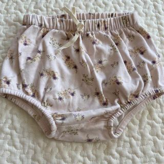 ザラキッズ(ZARA KIDS)の新品　jamiekay  パンツ　1y  花柄　くすみカラー(パンツ)