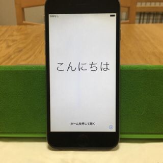 アップル(Apple)のちか様専用   値下 iPhone6 64GB softbank スペースグレイ(スマートフォン本体)