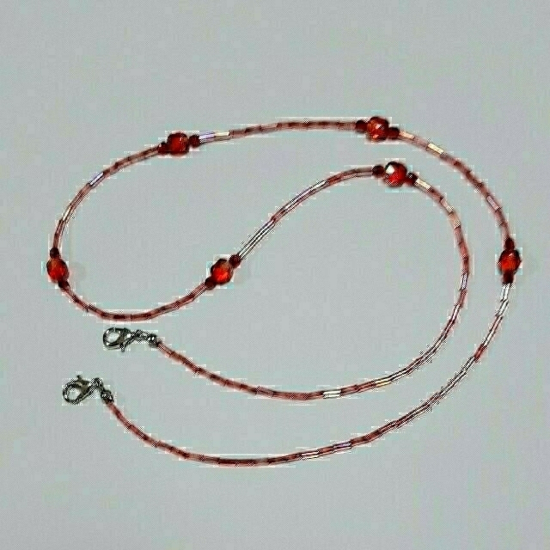 マスクネックレス　マスクストラップ　マスクホルダー　マスクコード ハンドメイドのアクセサリー(その他)の商品写真