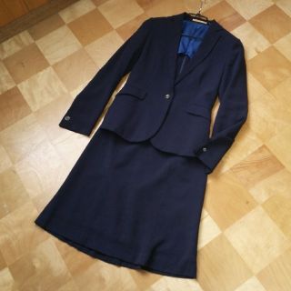 ORIHICA オリヒカ スーツ ジャケット スカート ネイビー 春夏スーツ ...