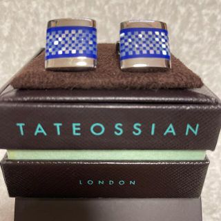 TATEOSSIAN - タテオシアン　カフス　シルバーラピス