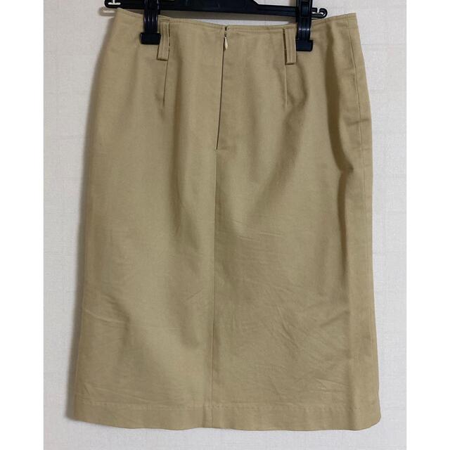 Smoochy タイトスカート ベージュ色 Lサイズ レディースのスカート(ひざ丈スカート)の商品写真