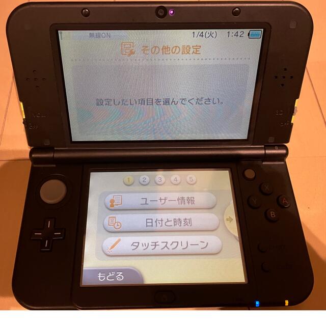 Nintendo 3DS NEW ニンテンドー 本体 LL ライム/ブラック 2