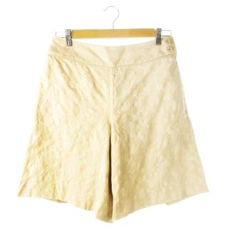 ピノーレ(PINOLE)のピノーレ PINORE パンツ キュロット ショート ジャガード 花柄 38 ベ(その他)