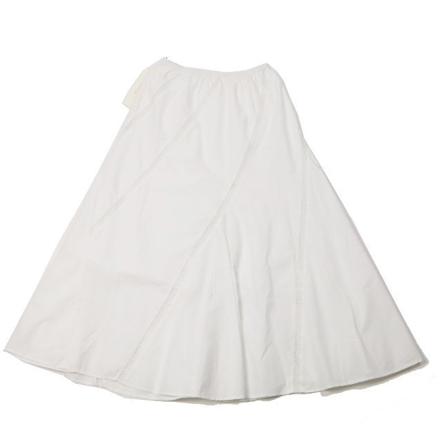 IENA(イエナ)の551 新品 ne Quittez pas ヌキテパ コットンリネンスカート白F レディースのスカート(ロングスカート)の商品写真