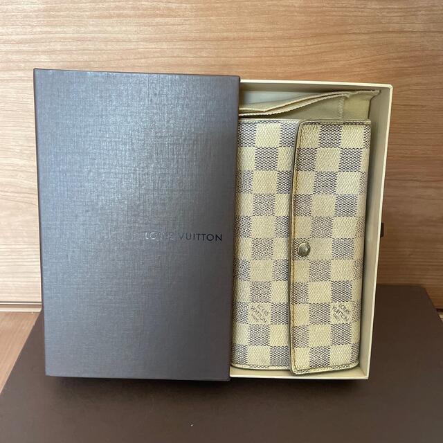 LOUIS VUITTON(ルイヴィトン)のルイヴィトン アズール 長財布 レディースのファッション小物(財布)の商品写真