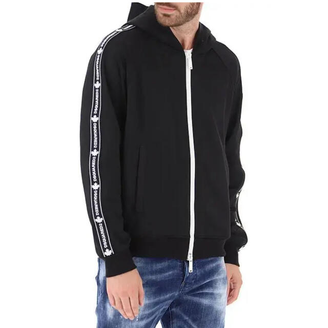 DSQUARED2 - 新品未使用 DSQUARED2 テープロゴ スウェット DSQUARED2 - 新品未使用 DSQUARED2 テープロゴ スウェット