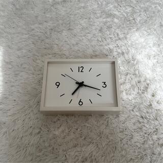 ムジルシリョウヒン(MUJI (無印良品))の無印良品 駅の時計(置時計)