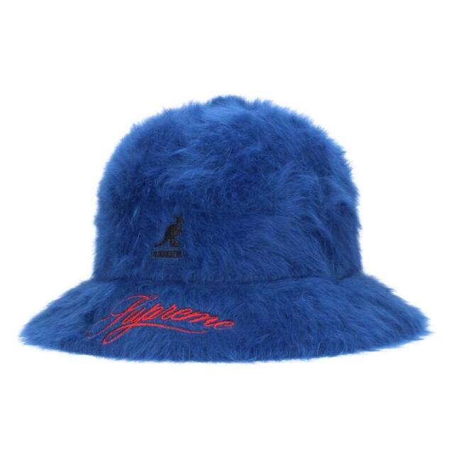 珍しい  Hat Casual Furgora 21AW ×カンゴール/KANGOL シュプリーム - Supreme ロゴ刺繍ファーバケットハット XL メンズ 帽子