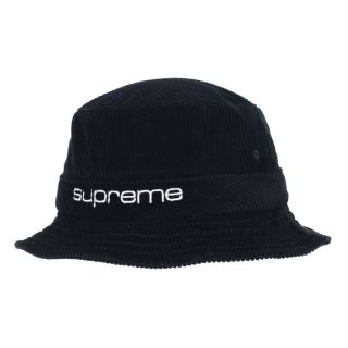 シュプリーム(Supreme)のシュプリーム コンパクトロゴコーデュロイクラッシャーバケットハット M/L(帽子)