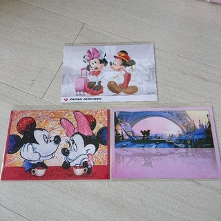 ディズニー(Disney)の❤️ディズニー ポストカード 3枚セット❤️(キャラクターグッズ)