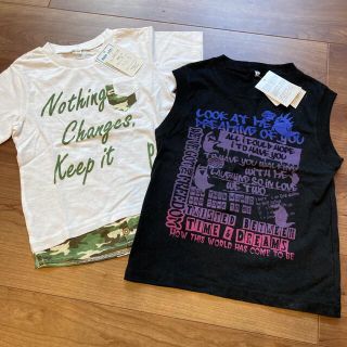 120センチ　2着セット　Tシャツ(Tシャツ/カットソー)