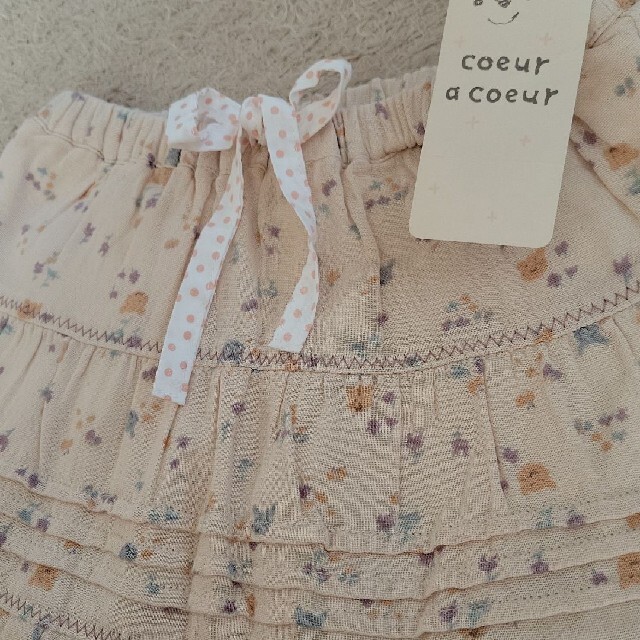 coeur a coeur(クーラクール)のキムラタン coeur a coeur スカート 95 キッズ/ベビー/マタニティのキッズ服女の子用(90cm~)(スカート)の商品写真