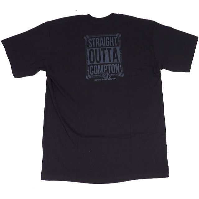 LA ストリートプリント OUTTA COMPTON 半袖 Tシャツ XL