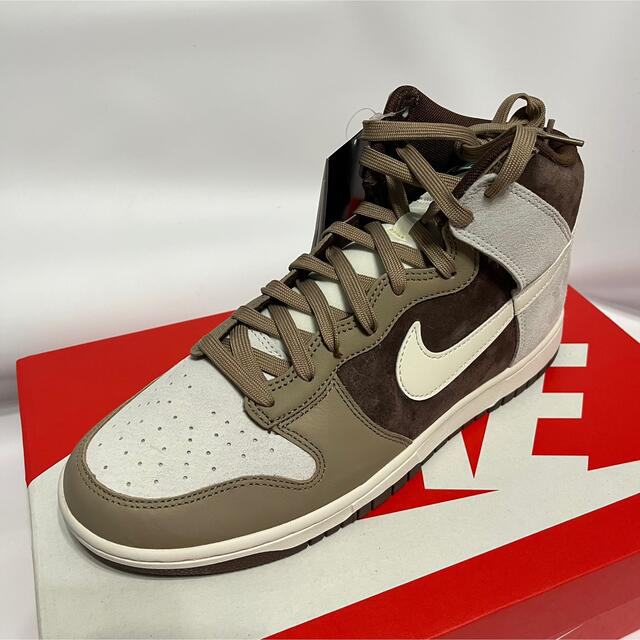 Nike Dunk High PRM Light Chocolate 28cm