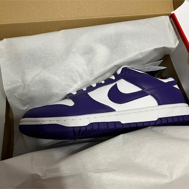 NIKE(ナイキ)のNike Dunk Low Court Purple 28cm ① メンズの靴/シューズ(スニーカー)の商品写真