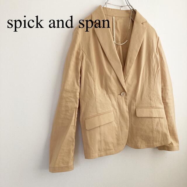 Spick and Span リネンレーヨンジャケット