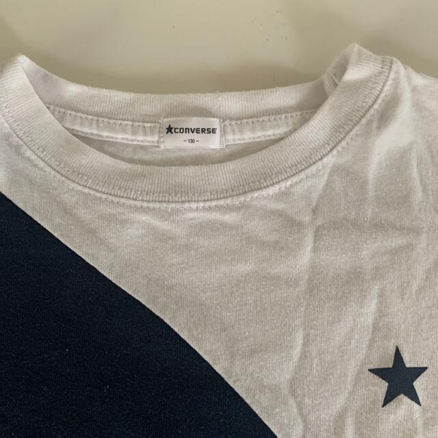 CONVERSE(コンバース)のCONVERSE130半袖Tシャツ キッズ/ベビー/マタニティのキッズ服男の子用(90cm~)(Tシャツ/カットソー)の商品写真