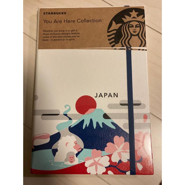 Starbucks Coffee(スターバックスコーヒー)の新品　未使用　スタバ　日本　ノート インテリア/住まい/日用品の文房具(ノート/メモ帳/ふせん)の商品写真