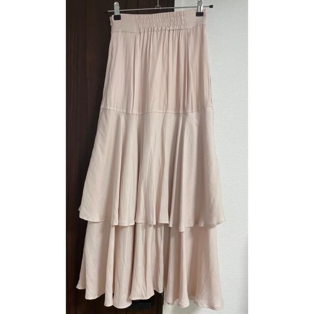 PROPORTION BODY DRESSING(プロポーションボディドレッシング)のギャザースカート　フレアスカート レディースのスカート(ロングスカート)の商品写真