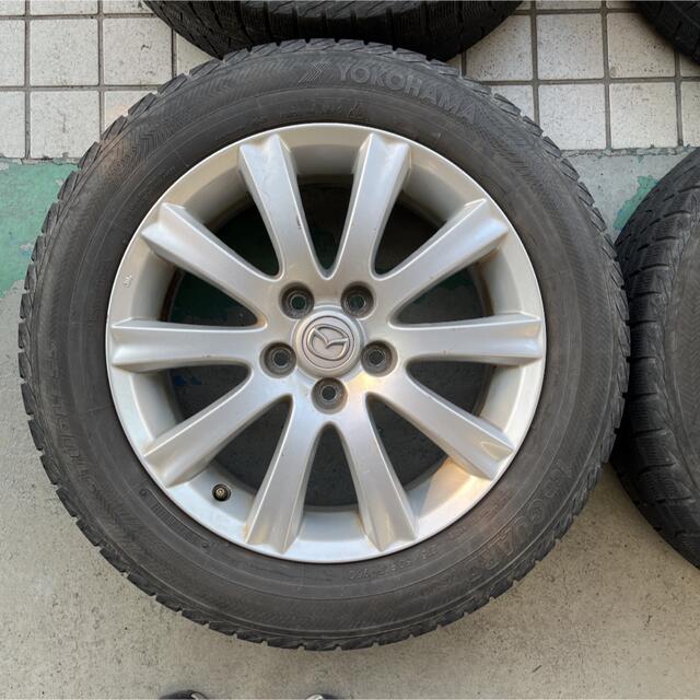 マツダMPV純正アルミ付スタッドレスタイヤ215/60R17 LY3P 1