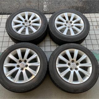 マツダ(マツダ)のマツダMPV純正アルミ付スタッドレスタイヤ215/60R17 LY3P(タイヤ・ホイールセット)